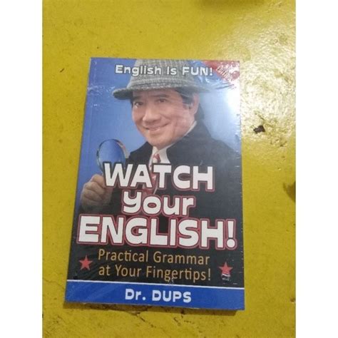 watch your english by dr dups pdf|Special English course for profession­als .